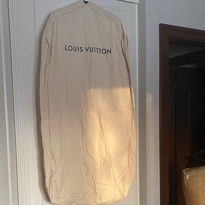 Louis Vuitton Cream Garment Cover